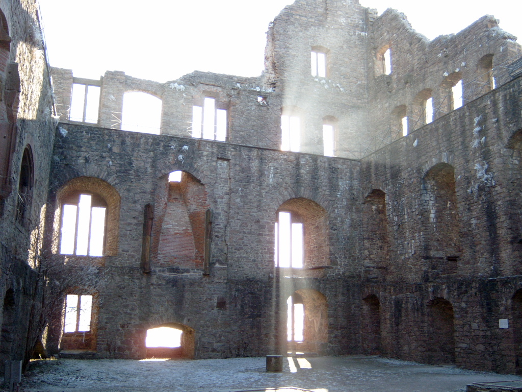 Altes Schloß Baden Baden, Baden-Württemberg, D - Februar 2006