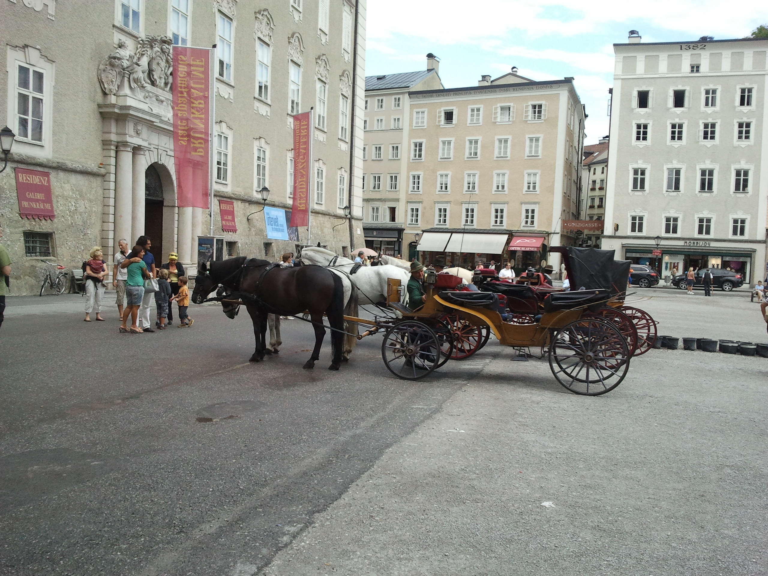 Mozartstadt, Salzburg, A - August 2012