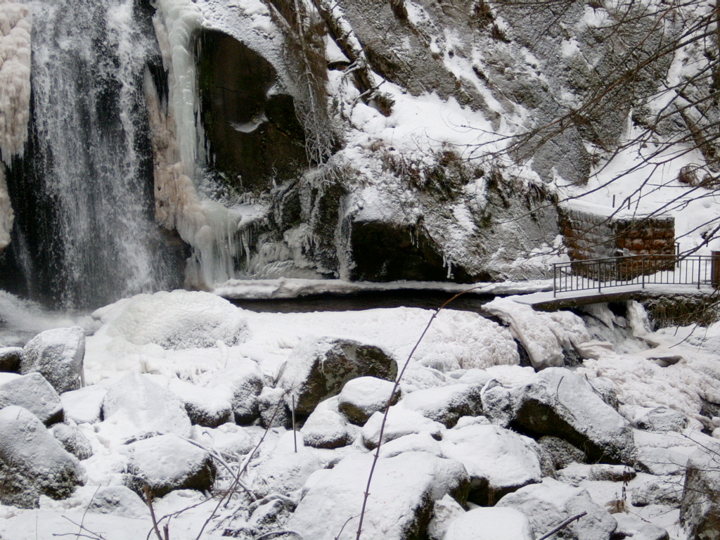 Triberg in Schwarzwald, Baden-Württemberg, D - Februar 2006